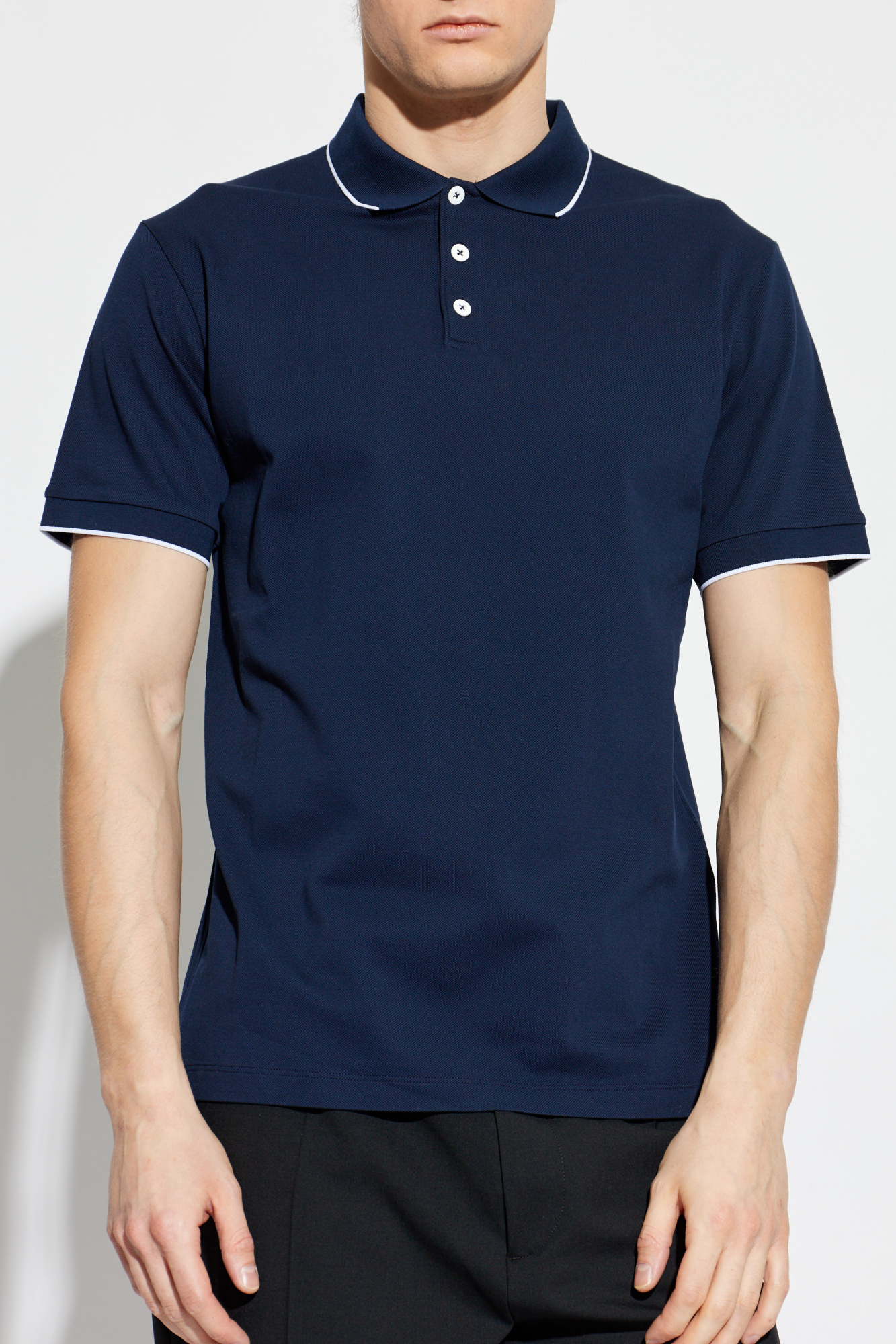 Giorgio Armani Cotton polo | Men's | Vitkac